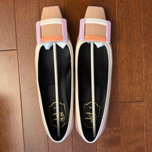 Roger Vivier Patent Leather Flat